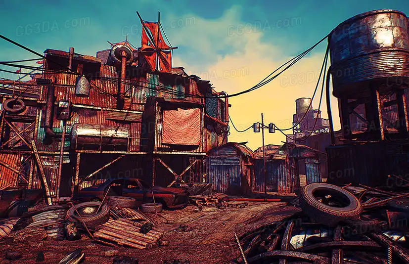 末日集装箱营地-Post Apocalyptic City
