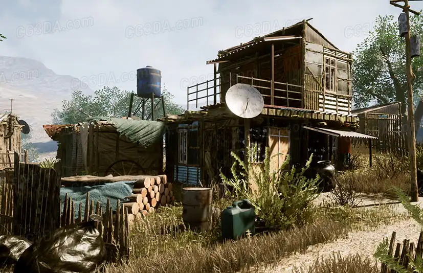 废弃贫民窟-Modular Slum Environment