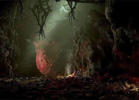 死亡洞穴-Deadly Caverns - Modular Asset Pack