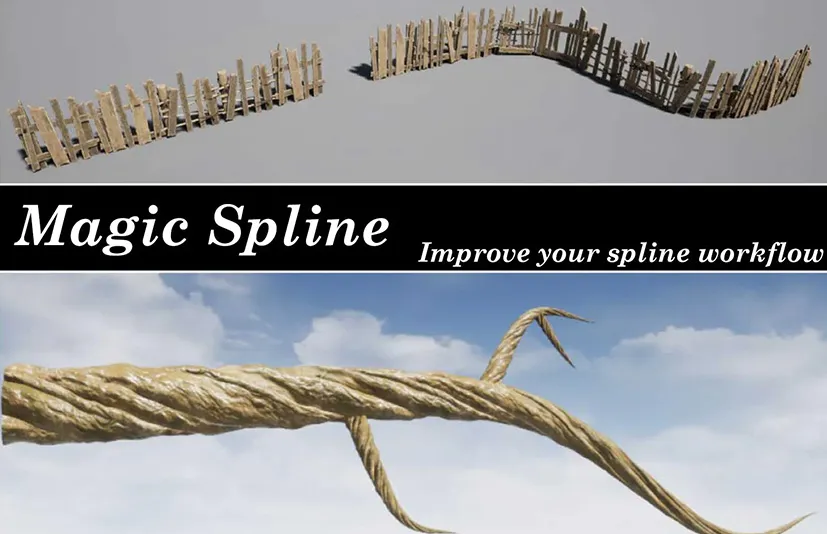 魔法样条插件 - Magic Spline Plugin