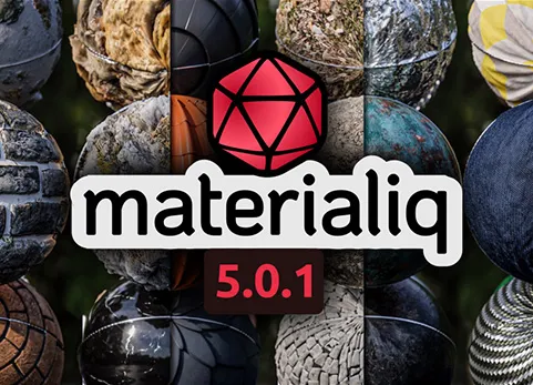 Blender常用370组材质预设库 Material Library Materialiq v5.1.0