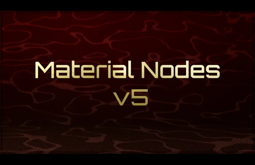 Blender材质制作节点插件 - Material Nodes v5.3