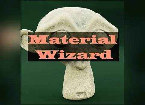 Blender材质向导高级着色器编辑器 - Material Wizard