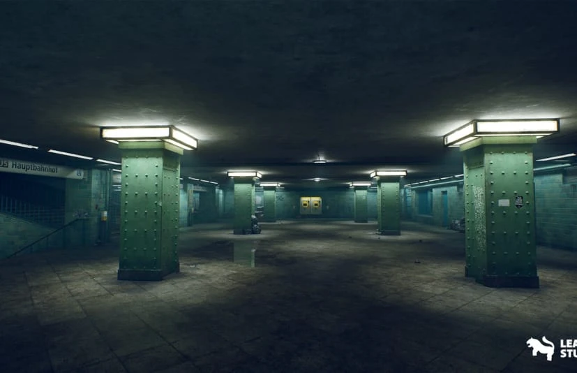 柏林废弃地铁站 - Abandoned Subway Station in Berlin