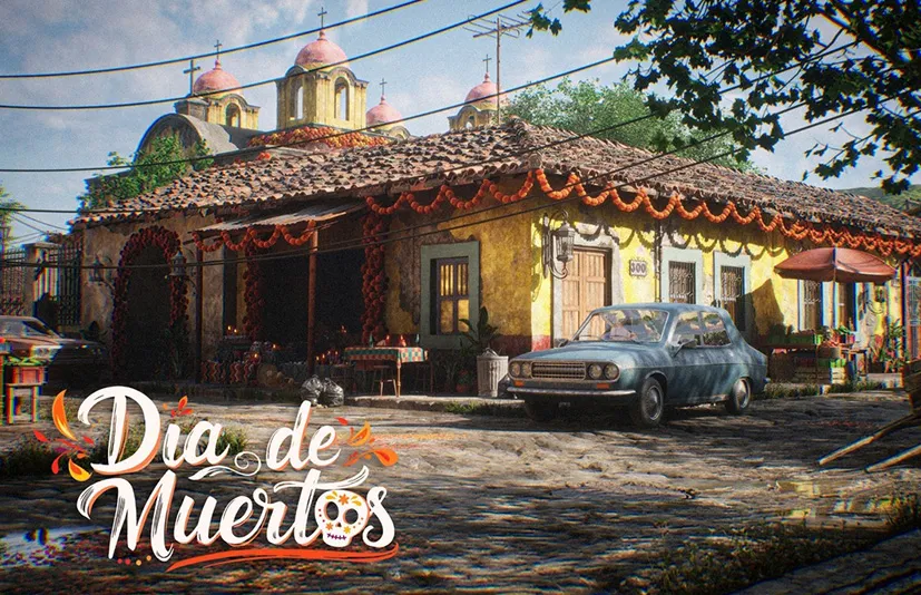 墨西哥亡灵节场景 - Mexico - Day of the Dead (Día de los Muertos)