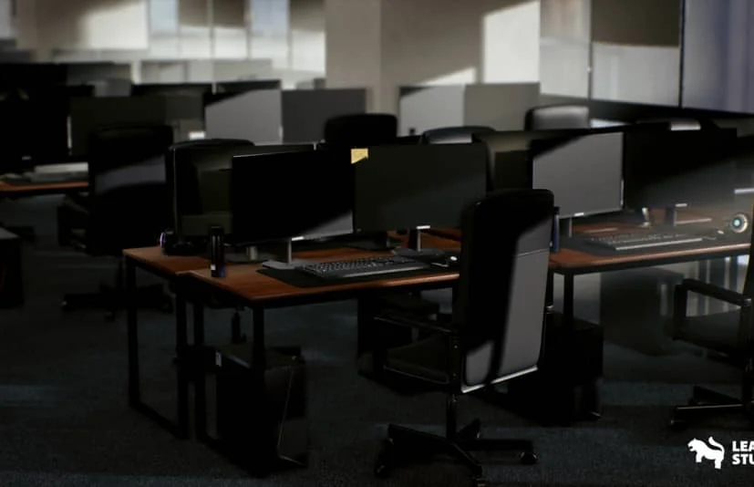 公司办公工作环境场景 Leartes Office Environment