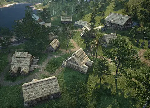 中世纪村庄模块化建筑包 - Medieval Village Modular Buildings Pack