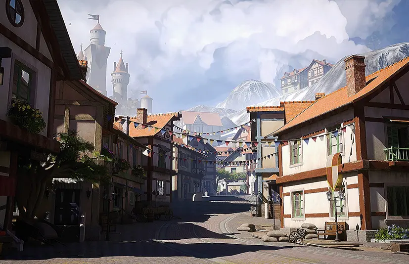模块化中世纪小镇 - Modular Medieval Town - Medieval Town