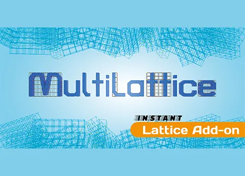 Blender快速设置晶格变形 - Multilattice v1.2.0