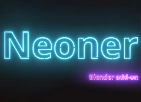 Blender轻松创建霓虹灯 - Neonerv1.1.5