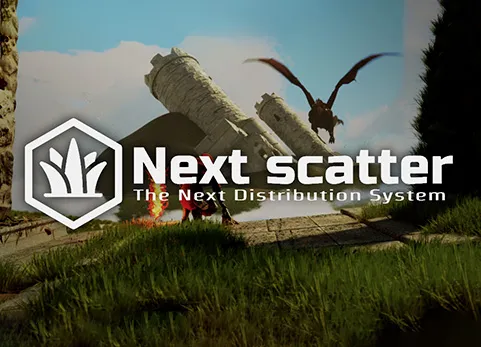 Blender草地生成插件 - Next Scatter V2.1