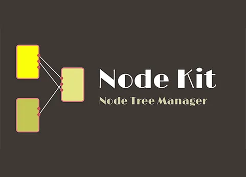 Blender节点管理器 - Node Kit - Nodes Manager v1.15