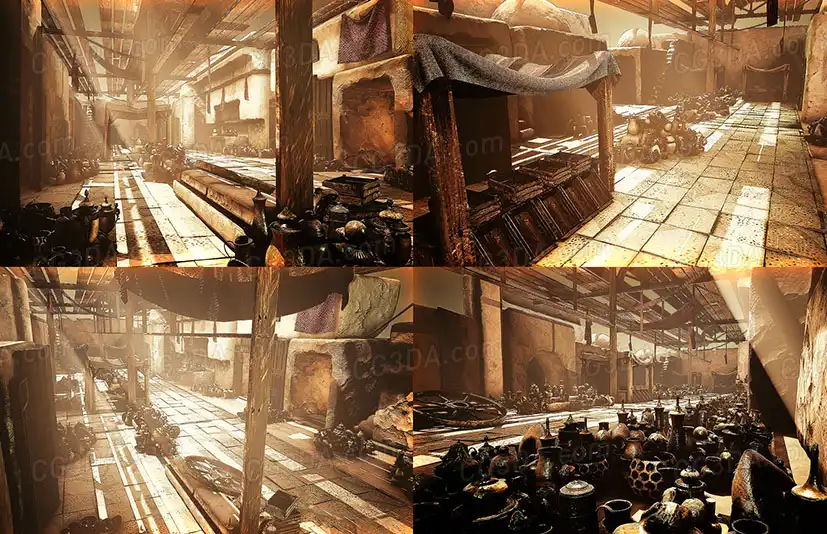 中世纪/地狱/幻想/魔幻场景-Sicka Environment Pack 3