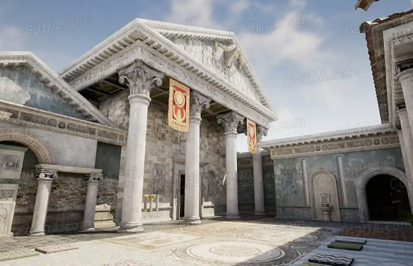 罗马风格建筑-Rome Fantasy Pack II