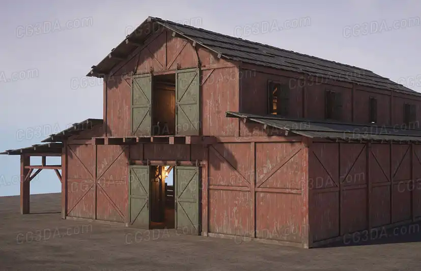 西部谷仓-Old West Modular Barn