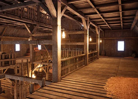 西部谷仓-Old West Modular Barn