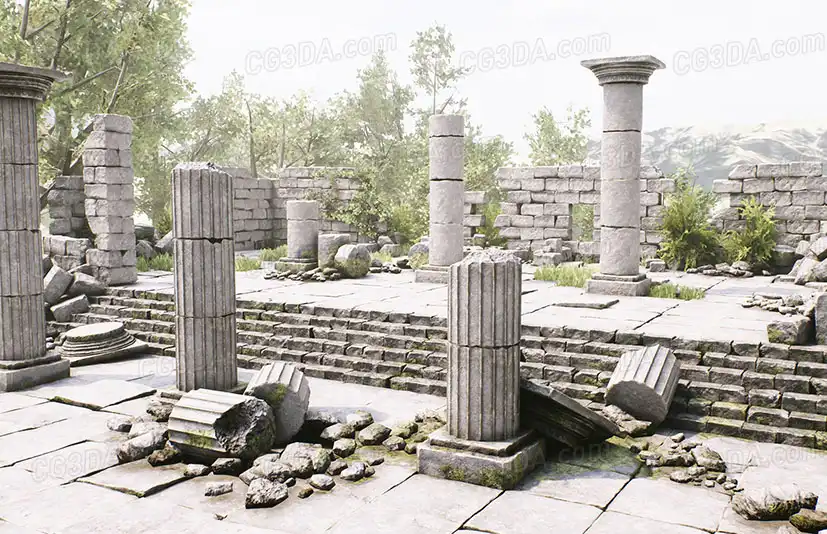 古代遗址-Ancient Ruins Pack