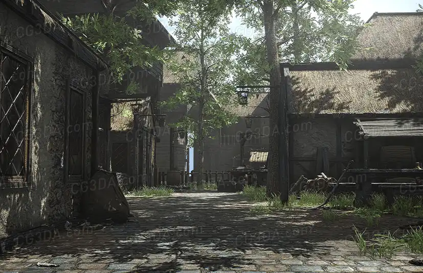 中世纪城堡村庄-Medieval Castle - Village - Medieval Castle - Medieval Village