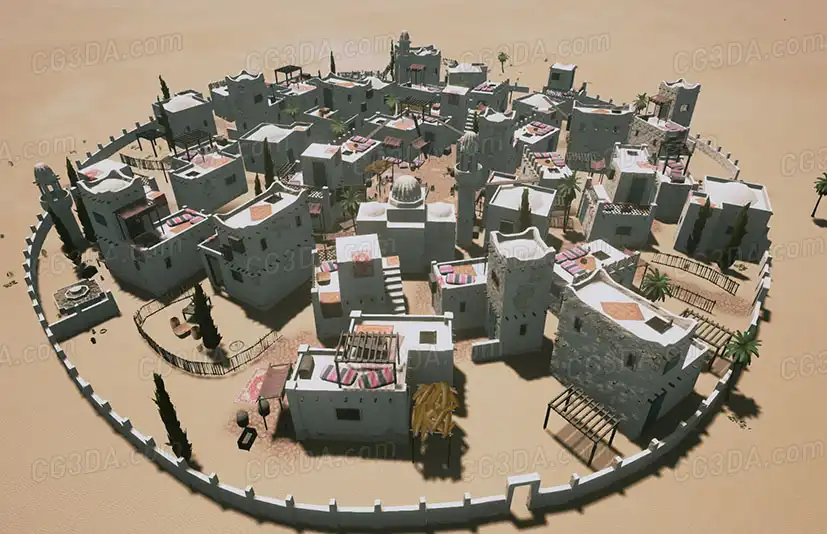 中东小镇-Middle Eastern Town