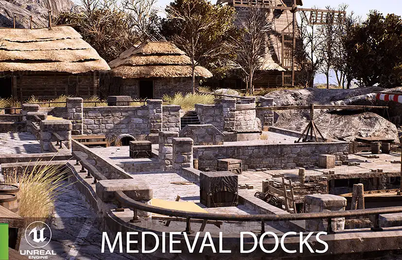 中世纪船坞码头-Medieval Docks