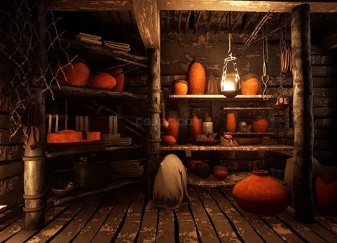 中世纪小木屋-Medieval Cabin