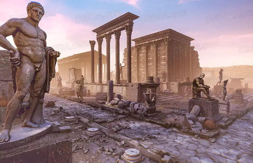 罗马雕塑-Antiquity 3D