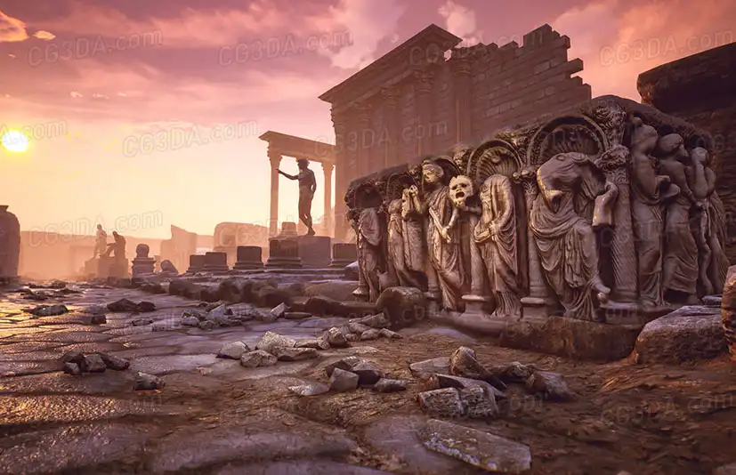罗马雕塑-Antiquity 3D
