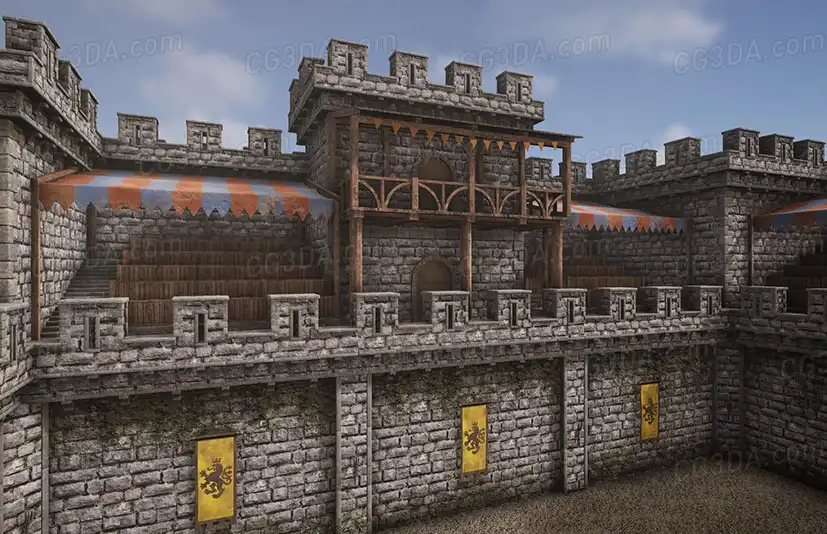 角斗士竞技场-Fantasy Battle Arena (Modular)