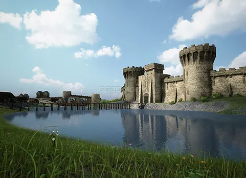 中世纪城堡城镇建筑 - Brushify - Medieval Buildings Pack