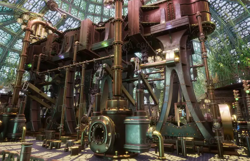 赛博朋克/蒸汽朋克博物馆-Cyber Steampunk Museum