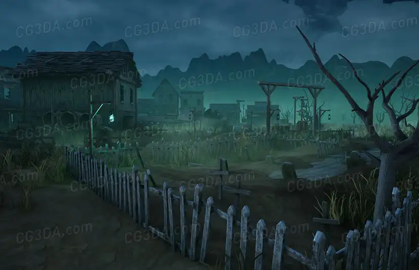 狂野西部鬼城-Wild West Ghost Town of Fogmourn