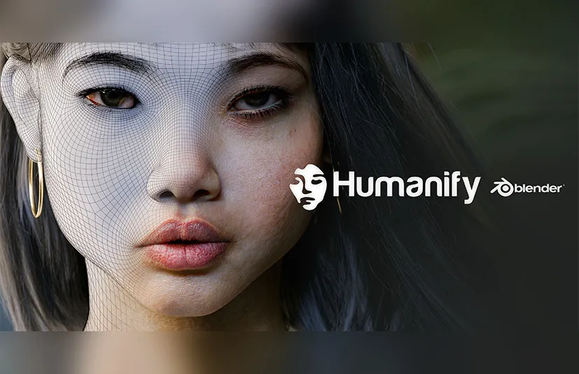 Blender一键生成超写实人物皮肤着色器 - Humanify v1.0