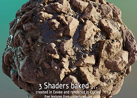 Blender纹理PBR烘焙插件 Pbr Texture Bakery (For Eevee & Cycles)
