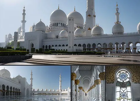 阿拉伯大白色清真寺 - Grand White Mosque