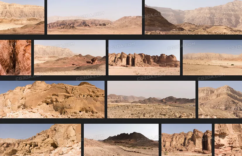 以色列南部的埃拉特沙漠-Eilat Desert