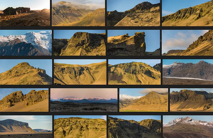 冰岛山脉 精简包-Iceland Mountains
