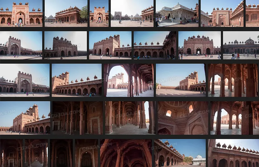 印度清真寺-India_Mosques