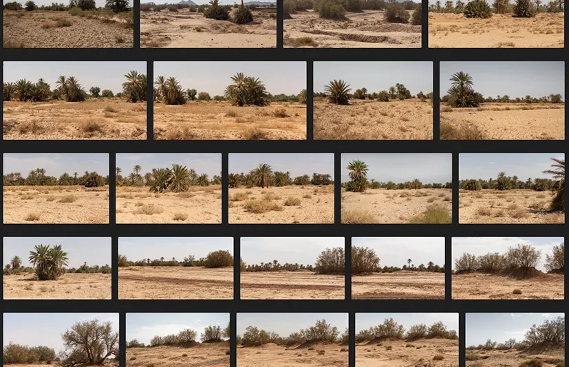 沙漠棕榈林 - Desert Palm Grove