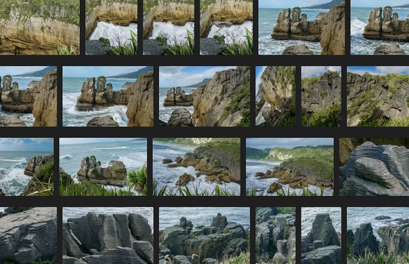 侵蚀的海岸线 - Eroded Coastline