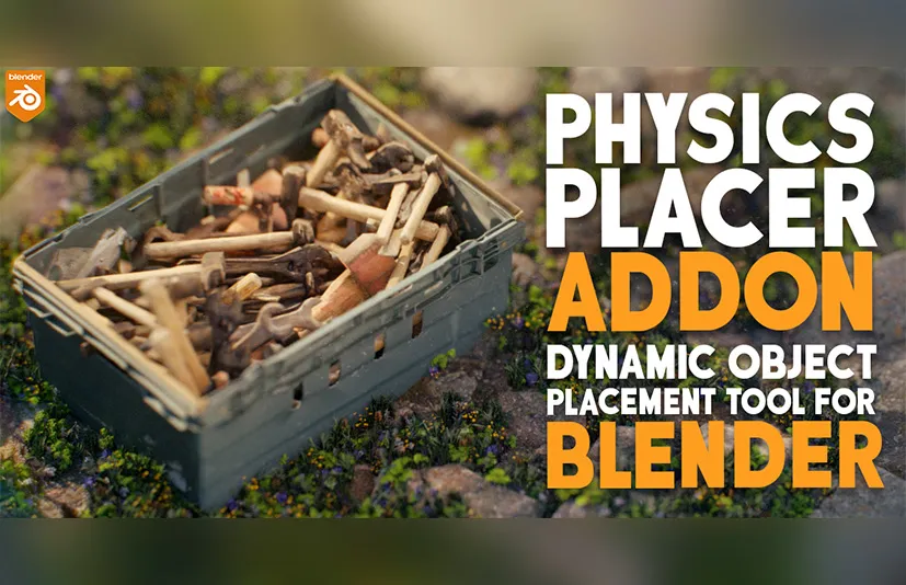 Blender物理放置器 - Physics Placer v1.0.2