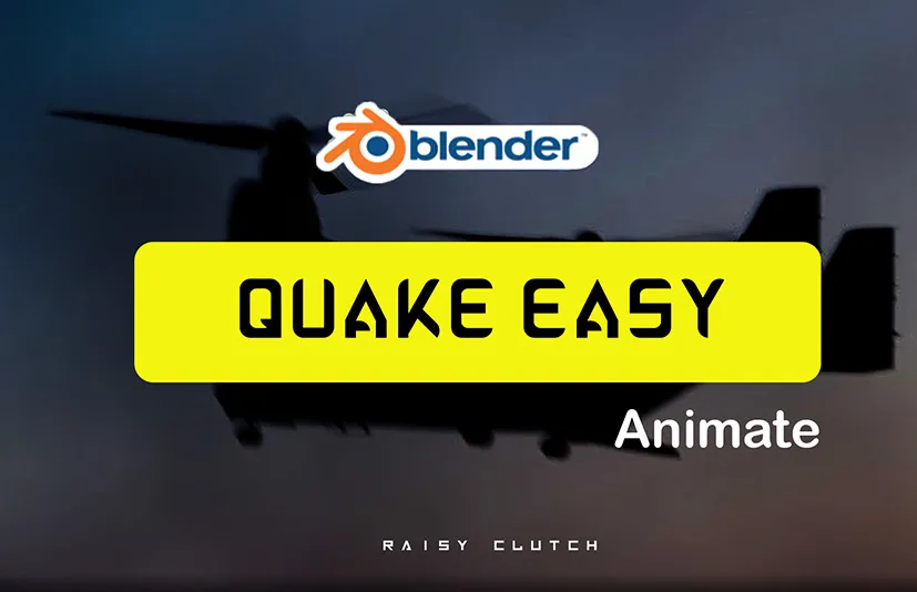 Blender旋转位置大小快速动画插件 - Quick Easy Animate v2.1.0