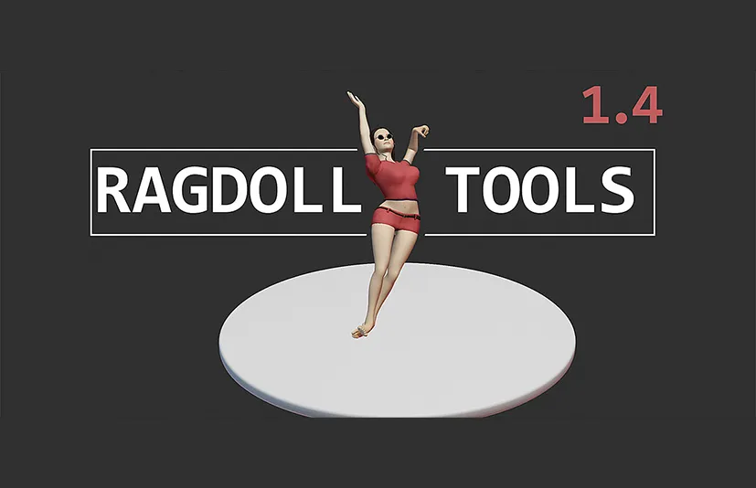 Blender布娃娃模拟器 - Ragdoll Tools v1.4.7