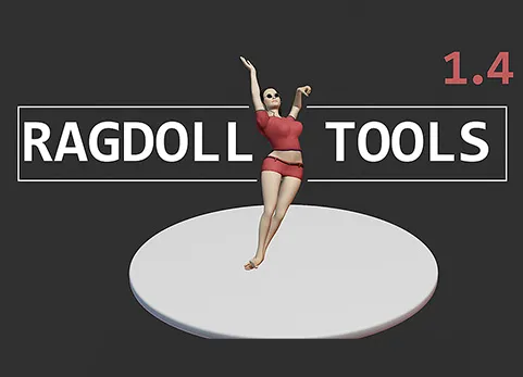 Blender布娃娃模拟器 - Ragdoll Tools v1.4.7