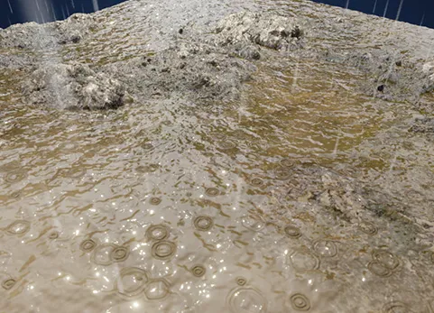 Blender下雨涟漪雨滴特效插件 Rain Water v2.1