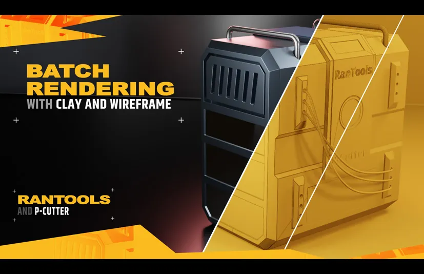 Blender硬表面灯光材质渲染多合一插件 Rantools All-In-One v3.3.5