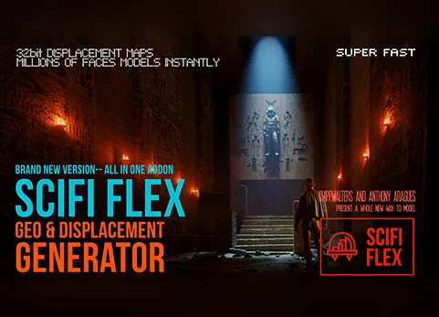 Blender科幻资产 - SCIFI FLEX v2.4.6