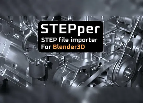 Blender STEP文件导入插件 - STEPper v1.1.8