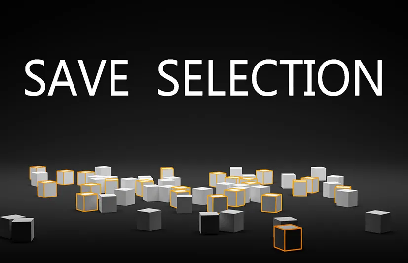 Blender保存所选内容 - Save Selection v2.0