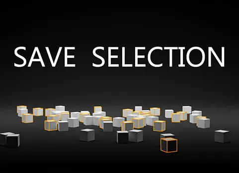 Blender保存所选内容 - Save Selection v2.0