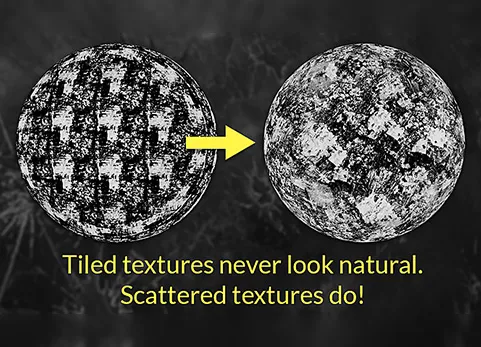 Blender贴图融合控制插件 Scattershot V1.12